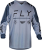 Fly Racing F-16 S24,  jersey,  color: Light Grey/Grey,  size: XXL