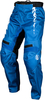 Fly Racing F-16 S24,  textile pants kids,  color: Blue/White,  size: 26