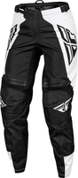 Fly Racing F-16 S24,  textile pants women,  color: Black/White,  size: 13/14