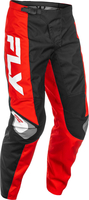 Fly Racing F-16 S25,  textile pants,  color: Black/Red/White,  size: 34