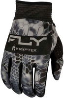 Fly Racing F-16 S.E. Kryptek,  gloves,  color: Grey/Black,  size: XXL