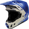 Fly Racing Formula CC Centrum,  cross helmet,  color: Blue/Light Grey,  size: M