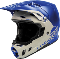 Fly Racing Formula CC Centrum,  cross helmet,  color: Blue/Light Grey,  size: M