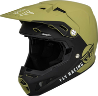 Fly Racing Formula CC Centrum,  motocross helmet,  color: Olive/Black,  size: M