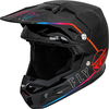 Fly Racing Formula CC S.E. Avenger,  cross helmet,  color: Black/Orange/Blue/Pink,  size: XS