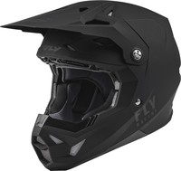 Fly Racing Formula CP Solid,  motocross helmet,  color: Matt-Black,  size: S