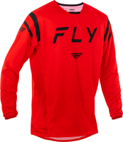 Fly Racing Kinetic Center,  jersey,  color: Red/Black,  size: XL