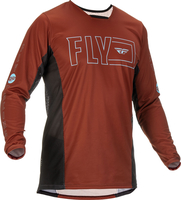 Fly Racing Kinetic Fuel,  jersey,  color: Brown/Black,  size: M