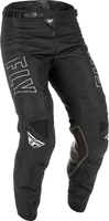 Fly Racing Kinetic Fuel,  textile pants,  color: Black/White,  size: 32