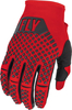 Fly Racing Kinetic,  gloves,  color: Red/Black,  size: L