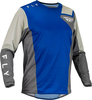 Fly Racing Kinetic Jet,  jersey,  color: Blue/Grey/White,  size: M