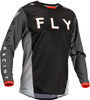 Fly Racing Kinetic Kore,  jersey,  color: Black/Grey,  size: XL