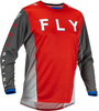 Fly Racing Kinetic Kore,  jersey,  color: Red/Black/Grey,  size: XXL