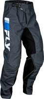 Fly Racing Kinetic Prix,  textile pants,  color: Dark Grey/Black/Blue,  size: 40