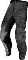 Fly Racing Kinetic Prodigy,  textile pants kids,  color: Black/Grey/Light Grey,  size: 22