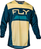 Fly Racing Kinetic Reload,  jersey,  color: Blue/Beige,  size: S