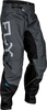 Fly Racing Kinetic Reload,  textile pants,  color: Black/Dark Grey/Light Grey,  size: 34