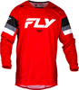 Fly Racing Kinetic S24,  jersey,  color: Red/White/Grey,  size: M