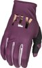 Fly Racing Lite,  gloves women,  color: Purple,  size: XS