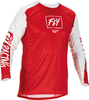 Fly Racing Lite,  jersey,  color: Red/White,  size: L