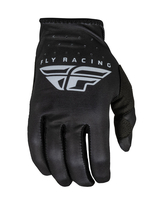 Fly Racing Lite S23,  gloves kids,  color: Black/Grey,  size: YM