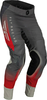 Fly Racing Lite S23,  textile pants,  color: Red/Grey,  size: 28