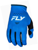 Fly Racing Lite S24,  gloves kids,  color: Blue/White,  size: YM