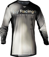 Fly Racing Lite S.E. Legacy,  jersey,  color: Black/Dark Grey/Light Grey,  size: XL