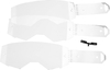 Fly Racing MX Tear-Off,  replacement films kids,  color: Clear,  size: 10 pcs.