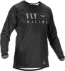 Fly Racing Patrol,  jersey,  color: Black,  size: L
