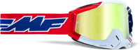 FMF Goggles PowerBomb US of A,  goggles mirrored