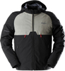 Furygan Addax,  textile jacket waterproof,  color: Black/Grey,  size: 4XL