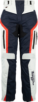 Furygan Apalaches,  textile pants waterproof women,  color: Dark Blue/Light Grey/Red,  size: XXL