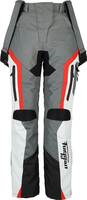 Furygan Apalaches,  textile pants waterproof women,  color: Grey/Light Grey/Red,  size: L