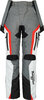 Furygan Apalaches,  textile pants waterproof women,  color: Grey/Light Grey/Red,  size: M