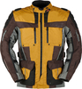 Furygan Brevent 3in1,  textile jacket waterproof,  color: Brown/Yellow/Grey,  size: L