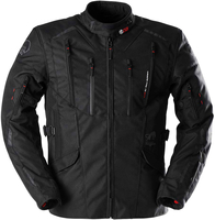 Furygan Brooks,  textile jacket waterproof,  color: Black,  size: 4XL