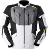 Furygan Brooks,  textile jacket waterproof,  color: Light Grey/Grey/Neon-Yellow,  size: XL