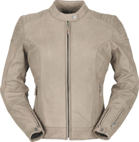 Furygan Debbie,  leather jacket women,  color: Beige,  size: L
