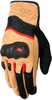 Furygan Dust D3O,  gloves,  color: Beige/Black/Red,  size: 3XL