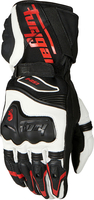 Furygan F-RS1,  gloves,  color: Black/Red/White,  size: S