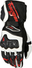 Furygan F-RS1,  gloves,  color: Black/Red/White,  size: XL