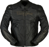 Furygan Ghost,  leather jacket,  color: Black/Brown,  size: L