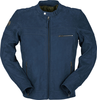 Furygan Glenn,  leather jacket,  color: Blue,  size: 3XL