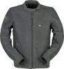 Furygan Glenn,  leather jacket,  color: Grey,  size: 3XL