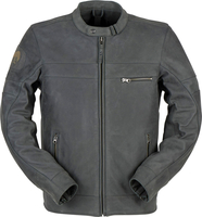 Furygan Glenn,  leather jacket,  color: Grey,  size: 4XL