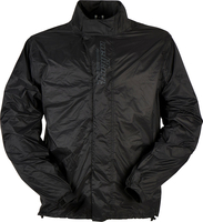Furygan Ideo,  rain jacket,  color: Black,  size: 3XL-4XL