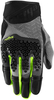 Furygan Jack,  gloves,  color: Black/Grey/Neon-Yellow,  size: 3XL