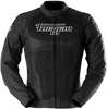 Furygan Jack WB08 Vented+,  textile jacket,  color: Black/White,  size: 4XL
