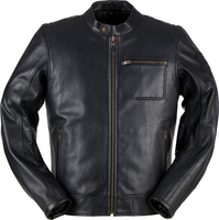 Furygan L‘Audacieux,  leather jacket,  color: Black,  size: XXL